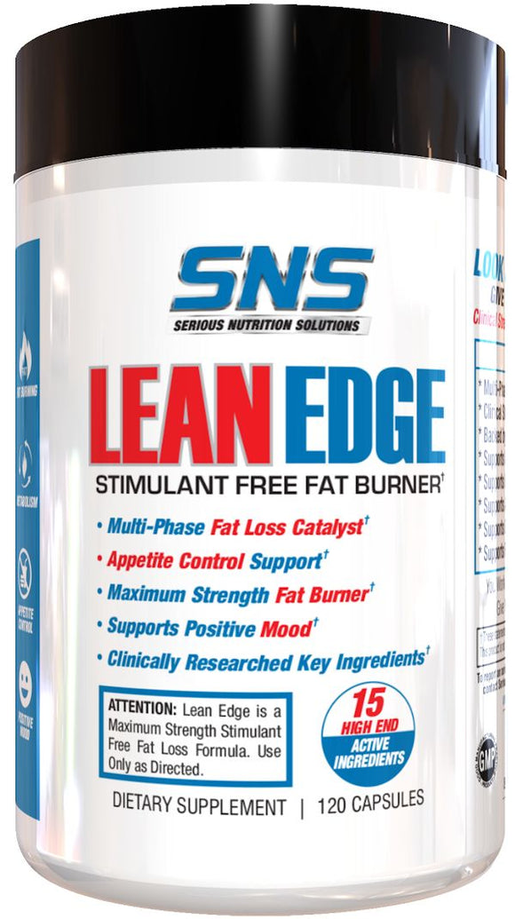Serious Nutrition Solutions SNS Lean Edge 120 Caps|Lowcostvitamin.com|Fat Burner