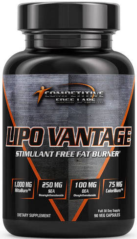 Competitive Edge Labs LipoVantage Stim-Free Fat Burner|Lowcostvitamin.com|Fat Burner