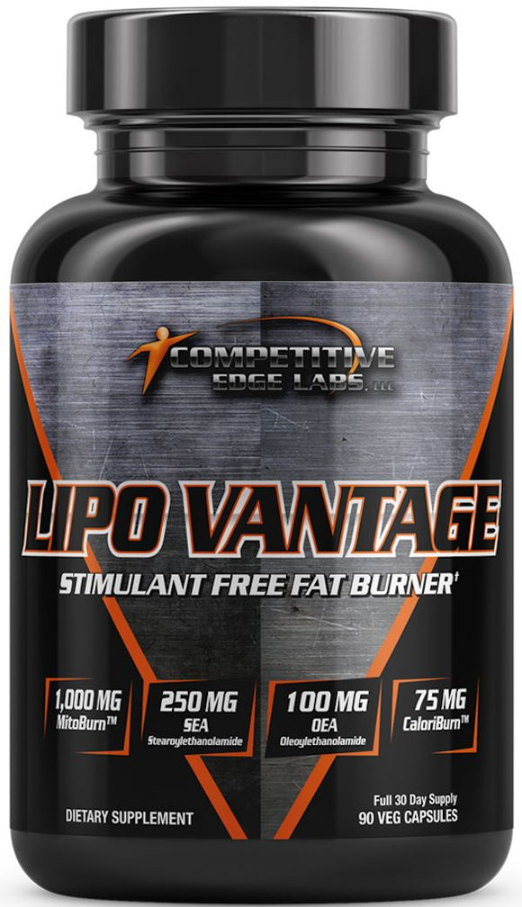 Competitive Edge Labs LipoVantage Stim-Free Fat Burner|Lowcostvitamin.com|Fat Burner