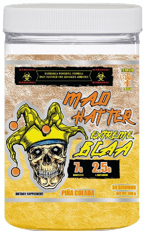 Terror Labz Mad Hatter 30 servings|Lowcostvitamin.com|BCAA