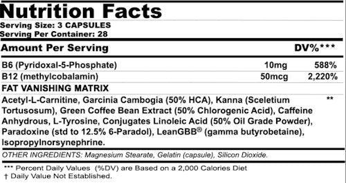 Black Magic Magic Eraser Fat Vanishing 84 Capsules|Lowcostvitamin.com|Fat Burner