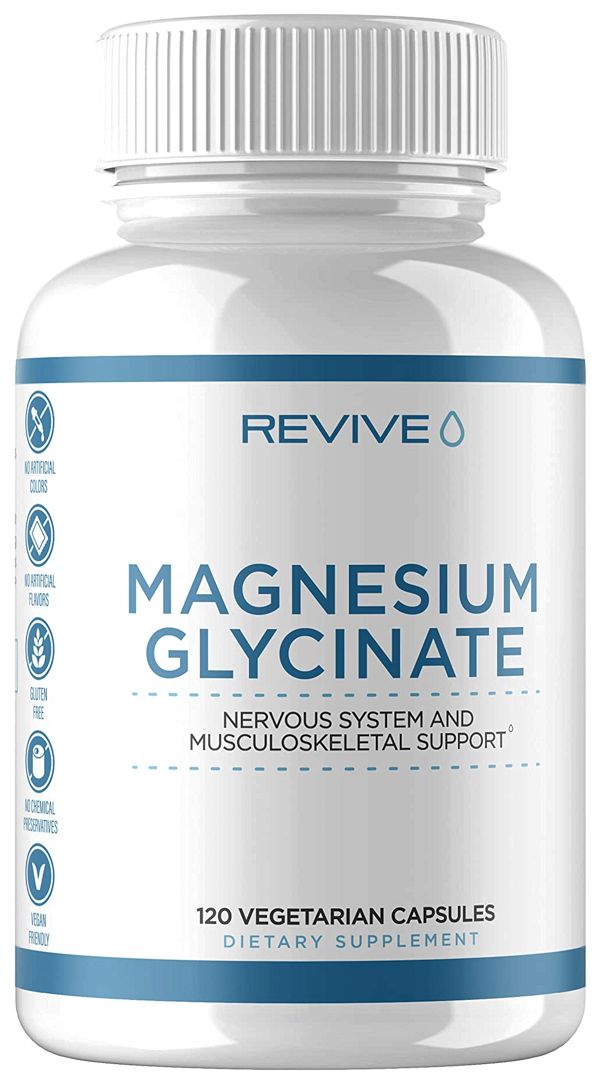 Revive Magnesium Glycinate 120 Vegie Capsules|Lowcostvitamin.com