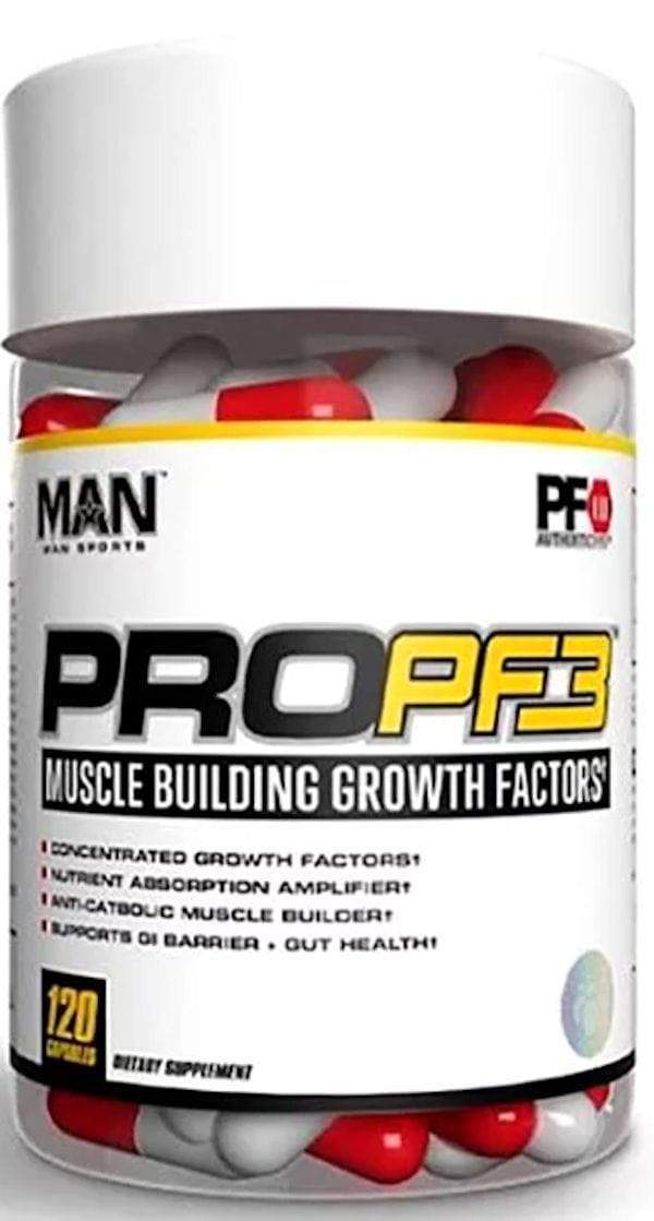 Growth Factors Man Sports ProPF3 120 Capsules