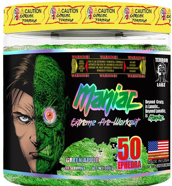 Terror Labz Maniac 30 servings|Lowcostvitamin.com|Creatine