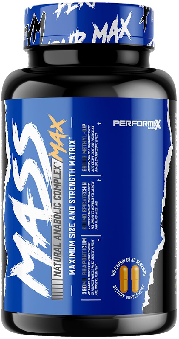 Performax Labs MassMax Natural Anabolic muscle mass