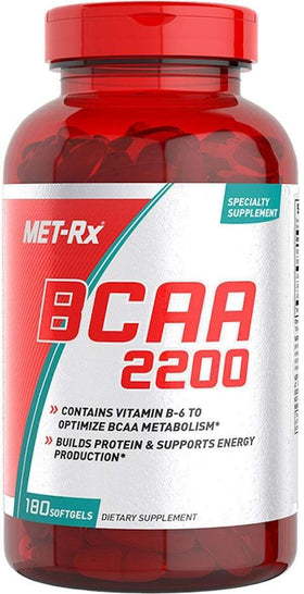 Met-Rx BCAA 2200 180 softgels|Lowcostvitamin.com|BCAA