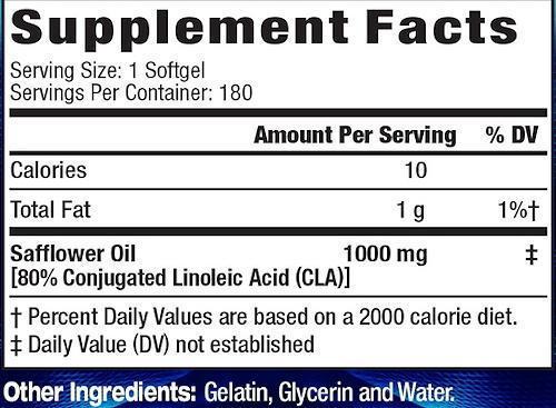 MHP Super CLA 180 Softgels|Lowcostvitamin.com|CLA