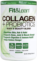 MHP Fit & Lean Collagen + Probiotics 30 servings|Lowcostvitamin.com|Collagen