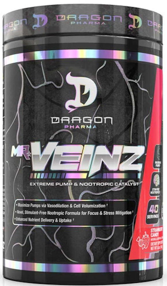 Dragon Pharma Mr. Veinz 40 servings|Lowcostvitamin.com|Muscle Pumps
