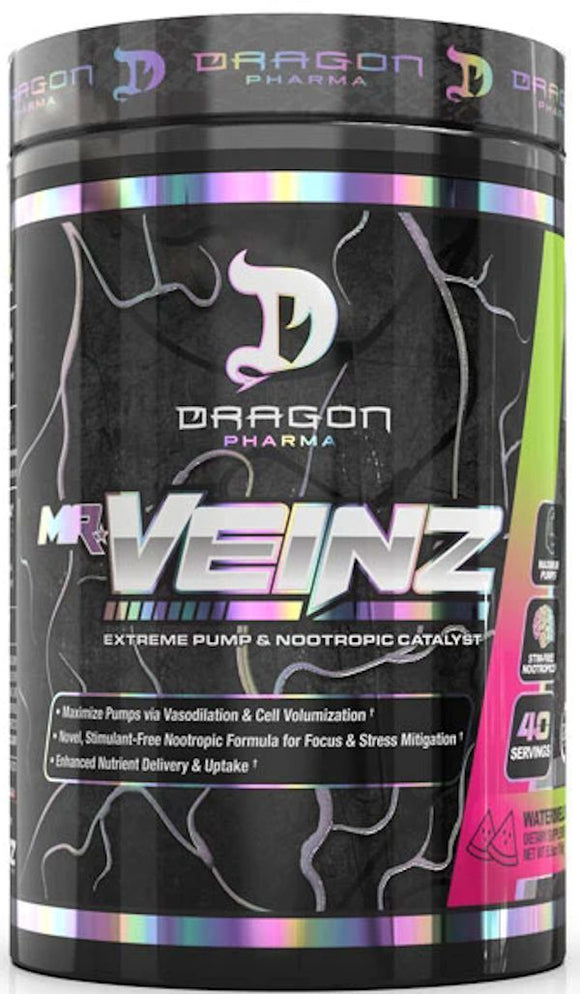 Dragon Pharma Mr. Veinz 40 servings|Lowcostvitamin.com|Muscle Pumps