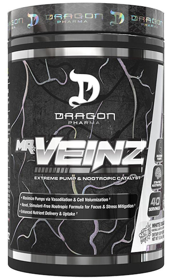 Dragon Pharma Mr. Veinz 40 servings|Lowcostvitamin.com|Muscle Pumps