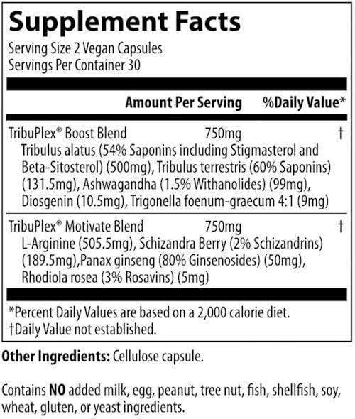 MRM TribuPlex 750 60 caps|Lowcostvitamin.com|