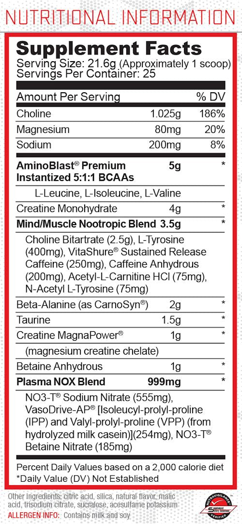 Purus Labs Muscle Marinade Pre-Workout|Lowcostvitamin.com|BCAA