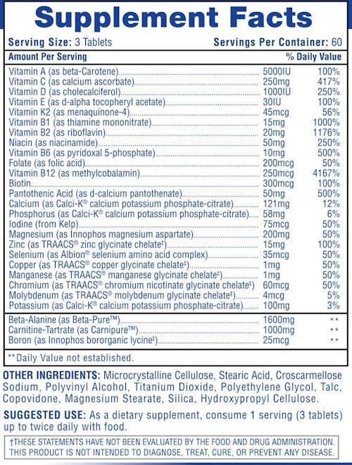 Hi-Tech Pharmaceuticals MuscleVite Athletes Multi Vitamin|Lowcostvitamin.com|Multi Vitamin