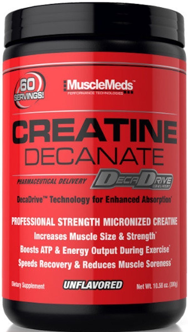 MuscleMeds Creatine Decanate 60 serving muscle