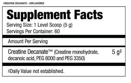 MuscleMeds Creatine Decanate 60 serving|Lowcostvitamin.com
