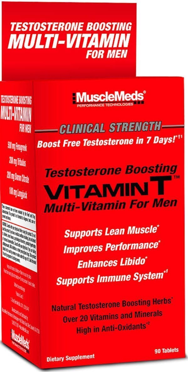 Multi Vitamin test booster MuscleMeds Vitamin T 90 Tabs
