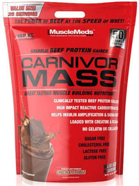 MuscleMeds Protein Chocolate MuscleMeds Carnivor Mass Beef Protein 10 Lbs