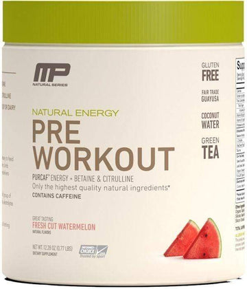 MusclePharm Pre-Workout Natural 30 servings