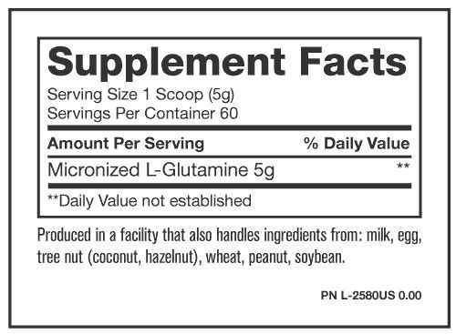 Mutant Glutamine 300 Grams 60 servings|Lowcostvitamin.com|Glutamine