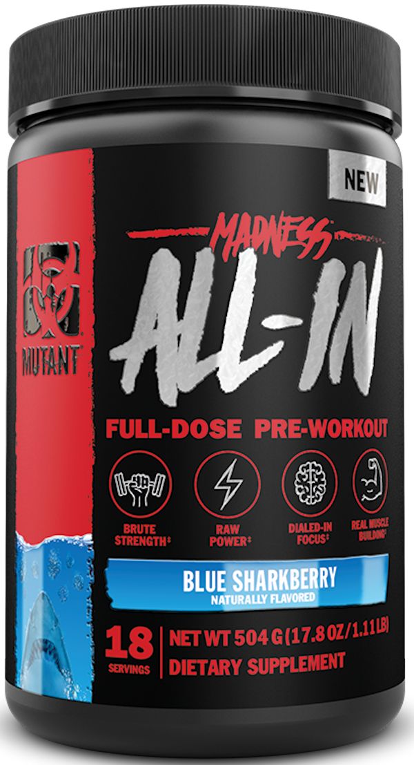 Mutant Madness All-In pre and post workout
