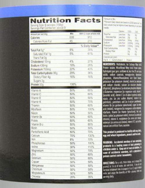 Nature's Best Isopure Mass 3.25lbs|Lowcostvitamin.com|Protein