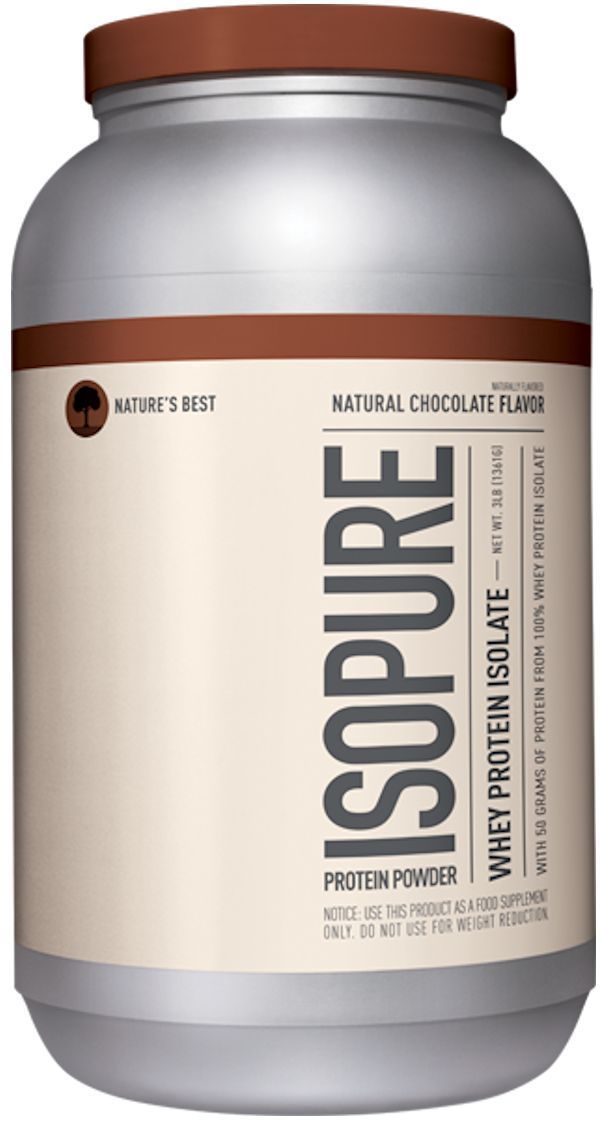 Nature's Best Protein Chocolate Isopure Natural Nature's Best 3 lbs