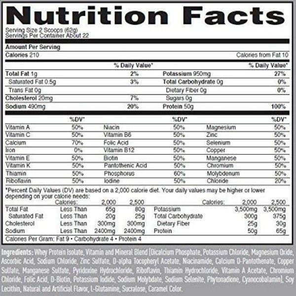 Nature's Best Protein Chocolate Peanut Butter Isopure Nature's Best Zero/Low Carb 3lbs.
