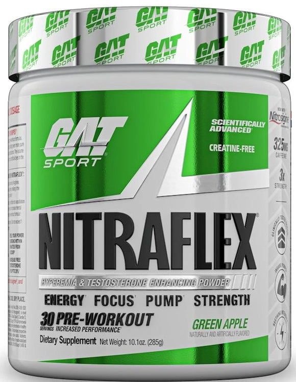 GAT Sport Nitraflex ADVANCED Pre-Workout|Lowcostvitamin.com|Test Booster