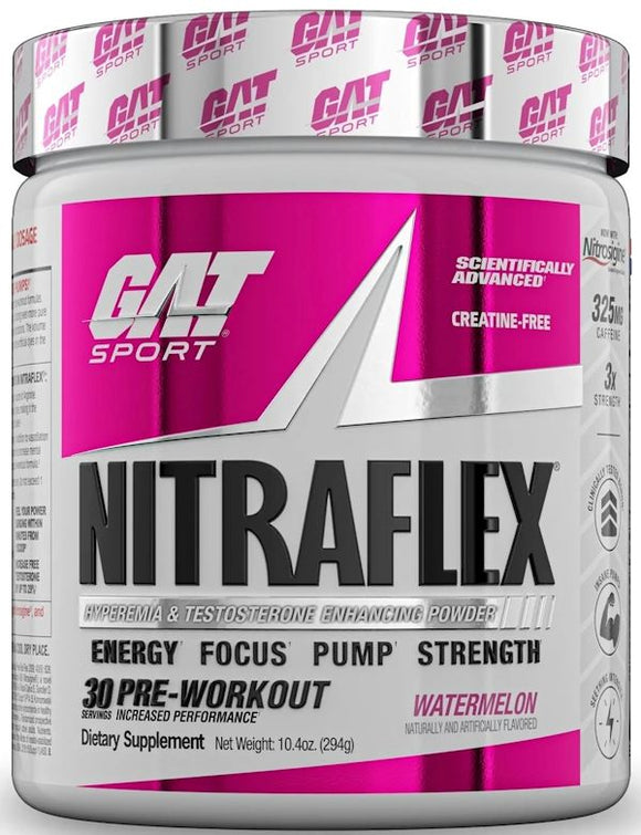 GAT Sport Nitraflex ADVANCED Pre-Workout|Lowcostvitamin.com|Test Booster