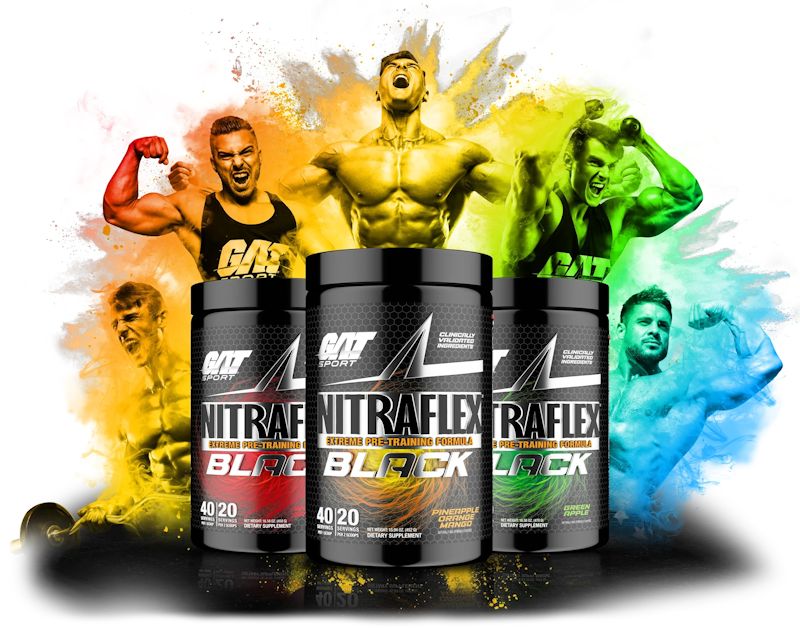 GAT Sport Nitraflex Black|Lowcostvitamin.com