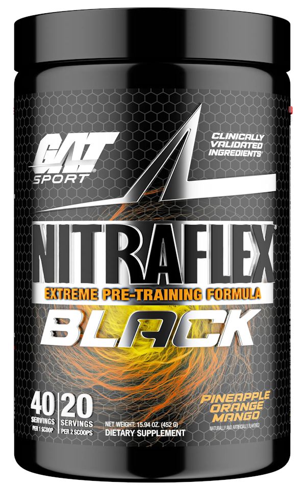 GAT Sport Nitraflex Black muscle pump pineapple