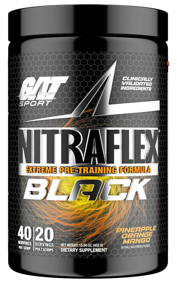 GAT Sport Nitraflex Black|Lowcostvitamin.com|Pre-Workout