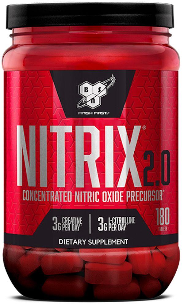 BSN Nitrix 2.0 180 tabs|Lowcostvitamin.com