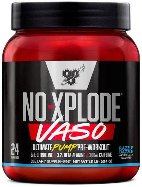BSN NO Xplode Vaso|Lowcostvitamin.com|Pre-Workout