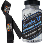 Hi-Tech Pharmaceuticals Novedex-XT with FREE Lifting Straps