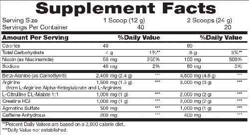 Met-Rx Nuclear X 24 serving|Lowcostvitamin.com|Citrulline