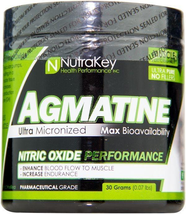 NutraKey Agmatine Powder Muscle Pumps 30gms