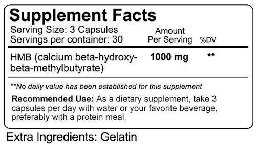 NutraKey HMB 90 Capsules|Lowcostvitamin.com|Amino Acids