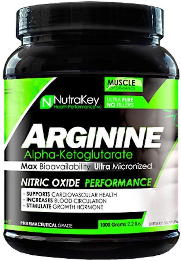 NutraKey Arginine AKG 1000 gms|Lowcostvitamin.com
