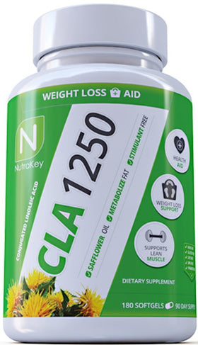 Nutrakey CLA 1250 180 Softgel|Lowcostvitamin.com|CLA