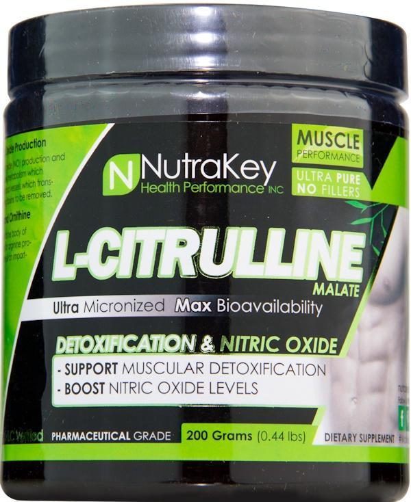 NutraKey Citrulline Malate Powder 100 servings