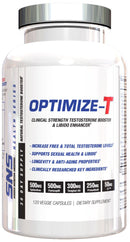 Serious Nutrition Solutions SNS Optimize-T 120 Caps|Lowcostvitamin.com|Test Booster
