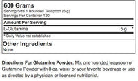 Optimum Nutrition Glutamine Optimum Glutamine Powder 600 gms
