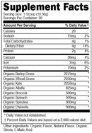 DAS Labs Bucked Up Organic Greens 30 servings|Lowcostvitamin.com|Greens - Superfoods