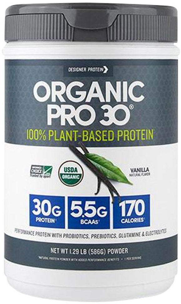 Designer Protein Organic Pro 30: Plant-Based|Lowcostvitamin.com|Protein