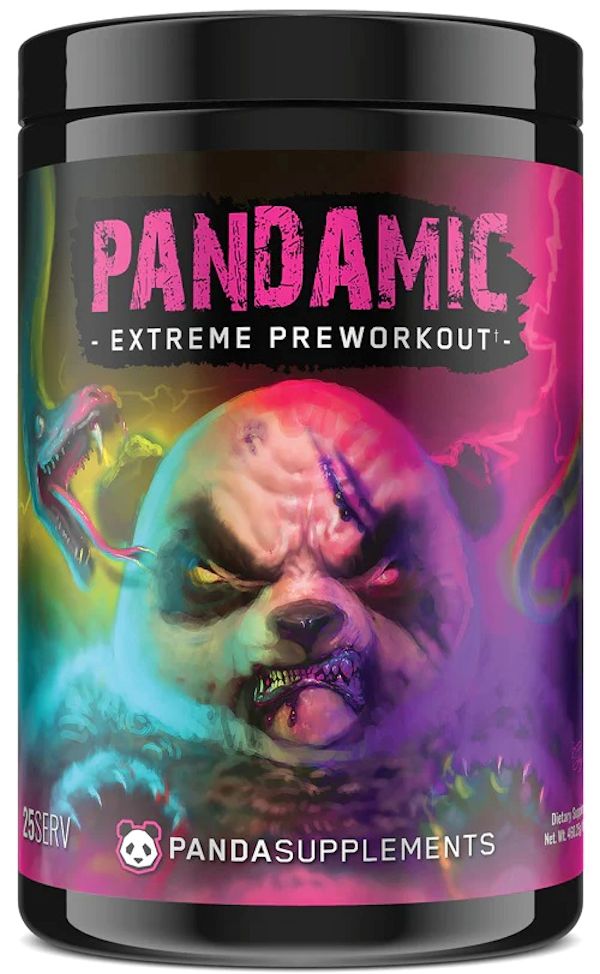 Panda Supps Pandamic | Extreme Pre-Workout | High Stim|Lowcostvitamin.com