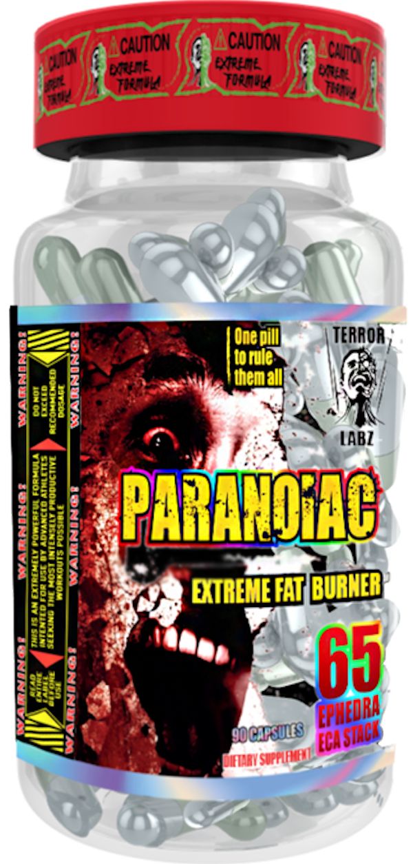 Terror Labz Paranoiac powerful fat-burner