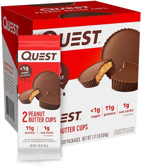 Quest Peanut Butter Cups 12 packet|Lowcostvitamin.com|Protein Bars, Cookie and Food