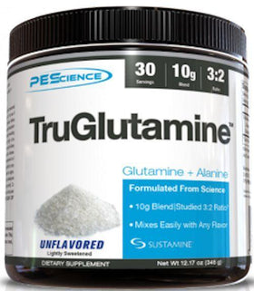 PEScience TruGlutamine 30 servings|Lowcostvitamin.com|Glutamine